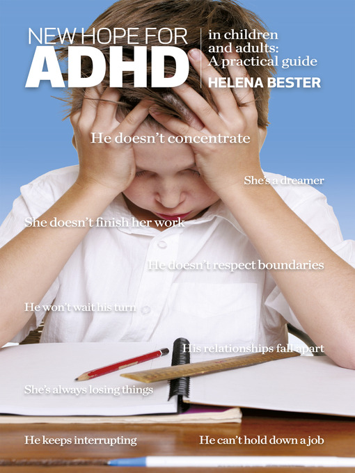 Title details for New hope for ADHD in children and adults by Helena Bester - Available